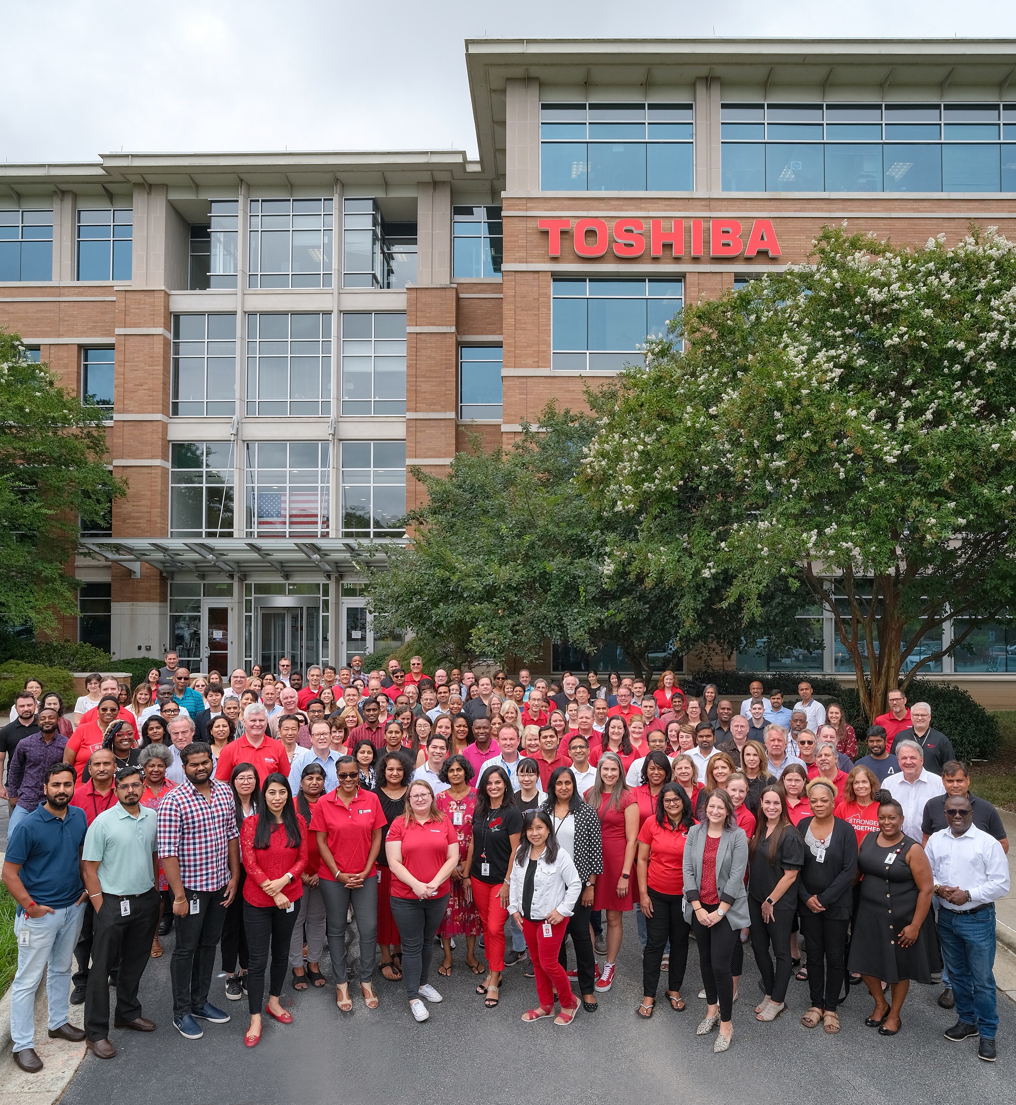 Mark 10th Anniversary for  Durham-Based Toshiba Global Commerce Solutions